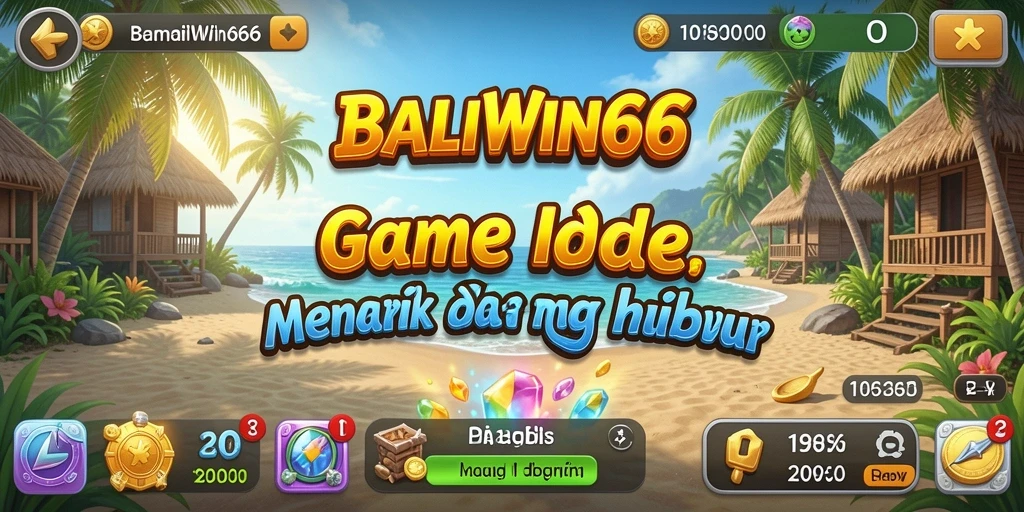 Tampilan gameplay <strong>BALIWIN66</strong> yang menonjolkan aktivitas Idle yang menghibur.