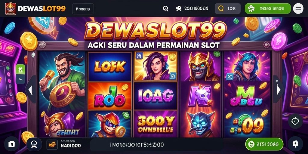 Tampilan gameplay DEWASLOT99 yang menegangkan dan penuh aksi.