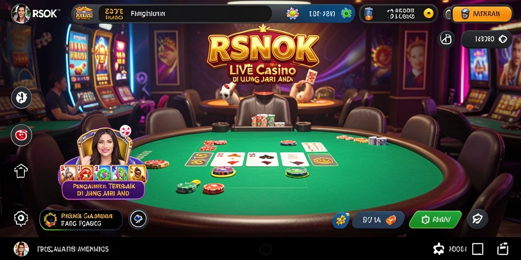 Gameplay menarik di RSNOK dengan dealer profesional.