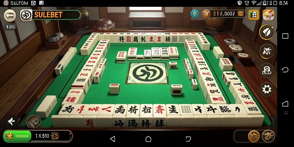 Tampilan gameplay SULEBET yang menarik dan seru di Mahjong.