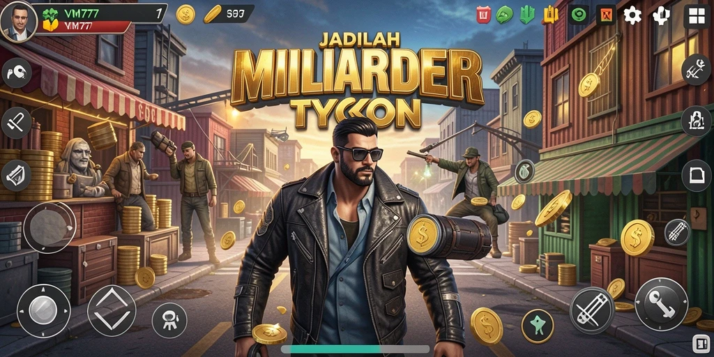 Gameplay menarik VM777 yang menyuguhkan dunia Tycoon.