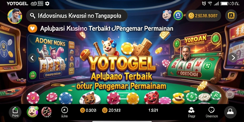 Tampilan gameplay YOTOGEL yang menarik dan menghibur.